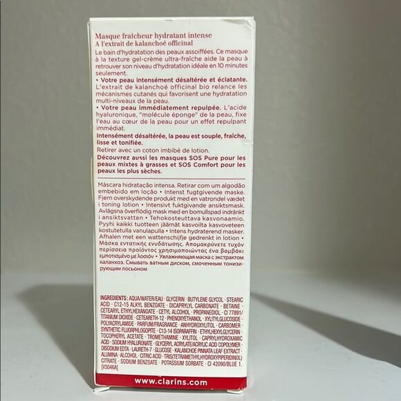 Clarins SOS Hydra Blue Hydration Mask - Picture 4 of 8